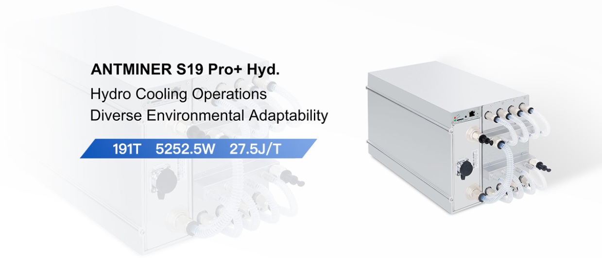 Antminer S19 Pro+ Hydro 191TH/s