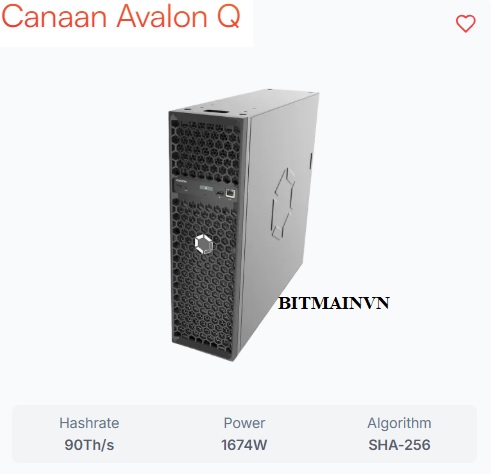 Canaan Avalon Q 90T