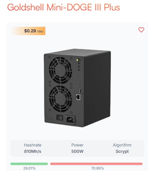 Mini DOGE III Plus 810MHz