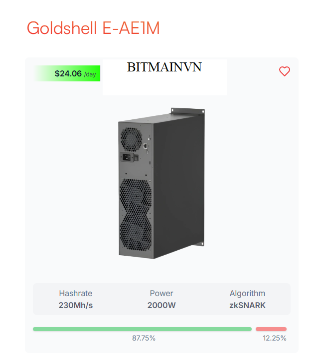 Goldshell E-AE1M