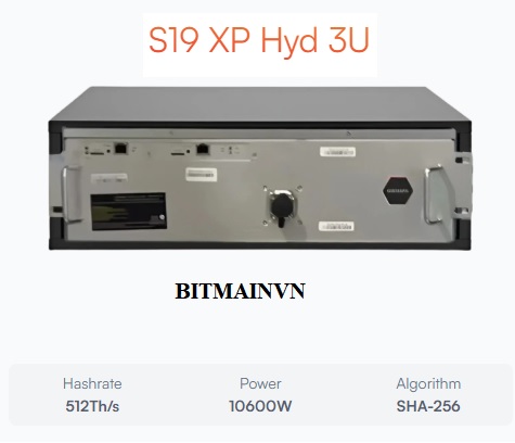 Antminer S19 XP Hyd 3U 512T
